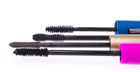 Image showing mascara set isolated