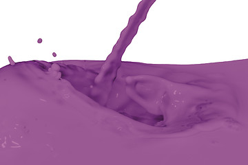 Image showing splashing paint