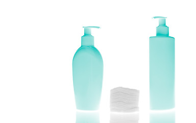 Image showing cosmetic bottles