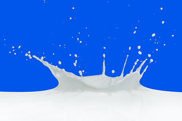 Image showing milk splash