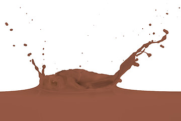 Image showing splashing milk