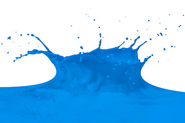 Image showing splashing paint