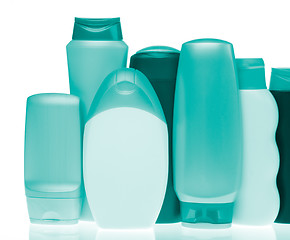 Image showing cosmetic bottles