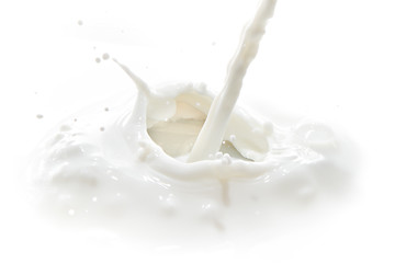 Image showing milk splash