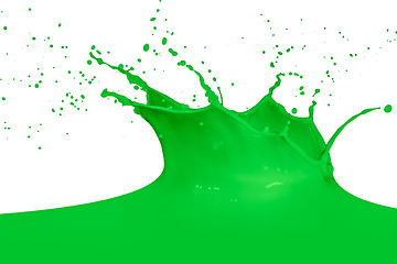 Image showing splashing paint