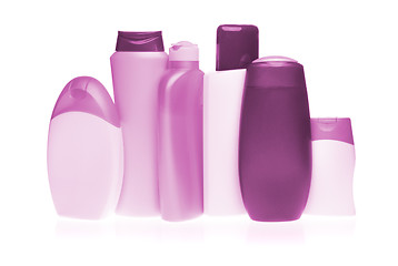 Image showing cosmetic bottles