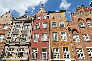 Image showing historic city of Gdansk