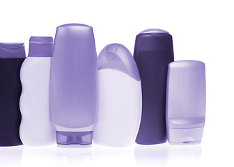 Image showing cosmetic bottles