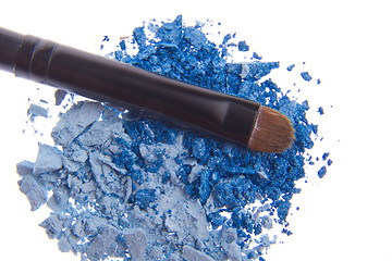 Image showing crushed eyeshadows