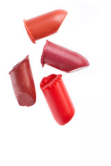 Image showing scraps of lipstick