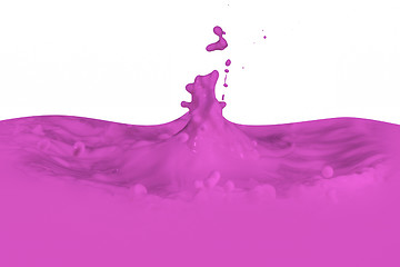 Image showing splashing paint