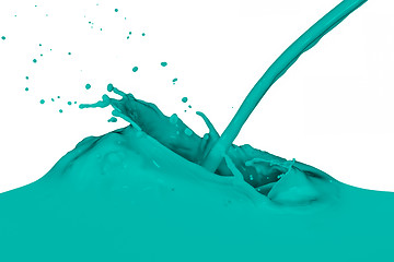 Image showing splashing paint