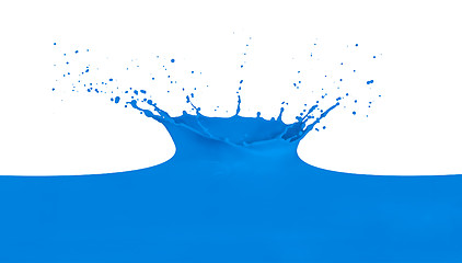 Image showing splashing paint