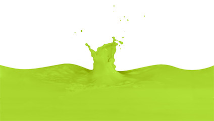 Image showing splashing paint