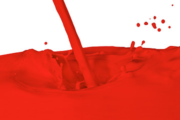 Image showing splashing paint