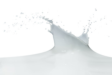 Image showing milk splash