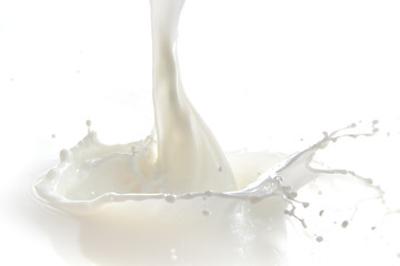 Image showing milk splash