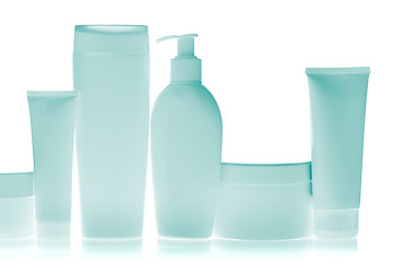 Image showing cosmetic bottles