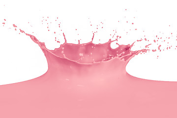 Image showing splashing milk