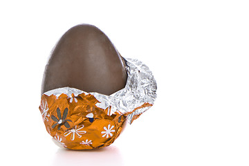 Image showing chocolate easter egg