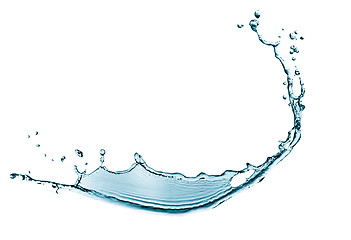 Image showing water splashing