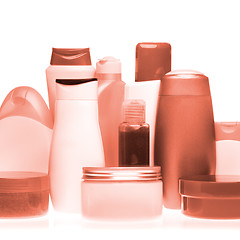 Image showing cosmetic bottles