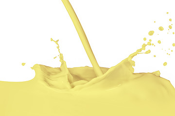 Image showing splashing milk