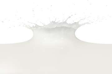 Image showing milk splash