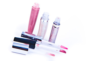 Image showing lip glosses