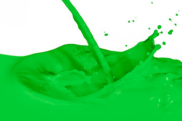 Image showing splashing paint