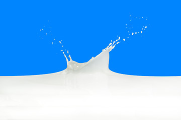 Image showing milk splash