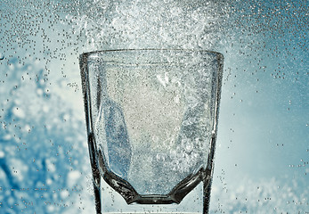 Image showing glass with bubbles