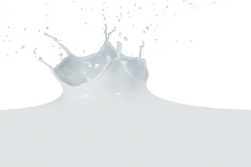 Image showing milk splash