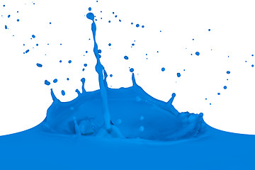 Image showing splashing paint