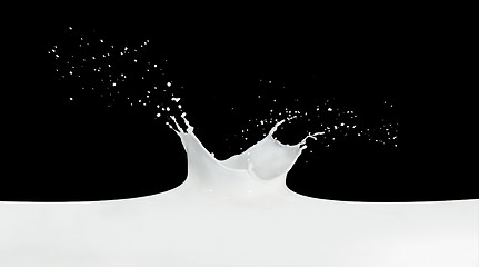 Image showing milk splash