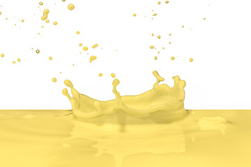 Image showing splashing milk