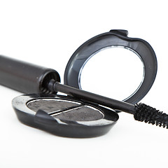 Image showing mascara and eyeshadow