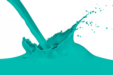 Image showing splashing paint