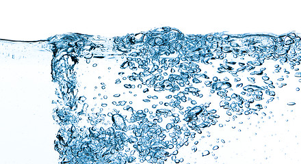 Image showing bubbles in water