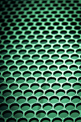 Image showing abstract metallic grid