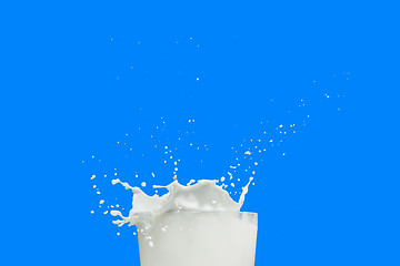 Image showing milk splash