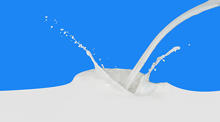 Image showing milk splash