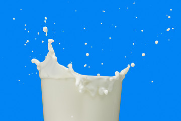 Image showing milk splash