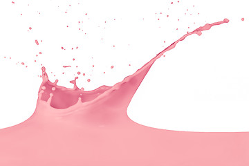 Image showing splashing milk