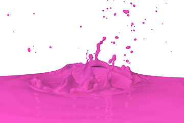 Image showing splashing paint