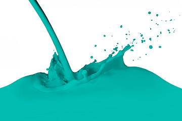 Image showing splashing paint