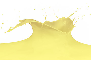 Image showing splashing milk