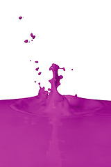 Image showing splashing paint