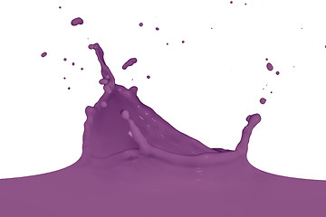 Image showing splashing paint