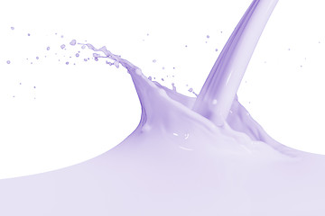 Image showing splashing milk